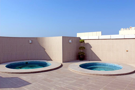 Luxury pool at Al Nahyan Camp Serviced Apartments, Al Nahyan Camp