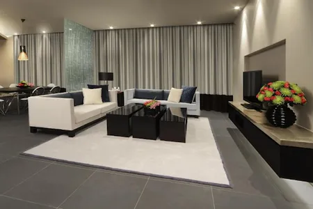 Living area at Abdali Serviced Apartment