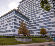 Exterior of Alencon Link Apartments