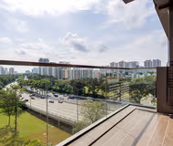 Exterior of Derbyshire Road Apartments, Novena