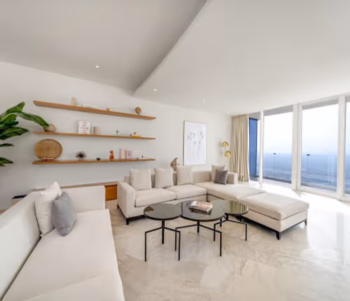 Living area at Graceful 4 Bedroom Villa with private pool At JCV