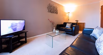 Living room - 1 bed apartment