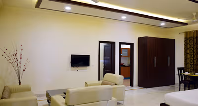 Comfy living area at Gurgaon Apartment in Sector-51