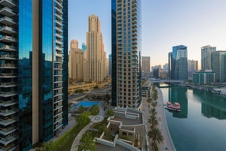 Outside of Marina Promenade Residences Serviced Apartments, Dubai Marina