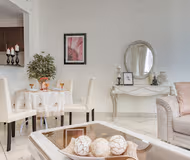 Cosy living area in Torch Tower Serviced Apartments, Dubai Marina