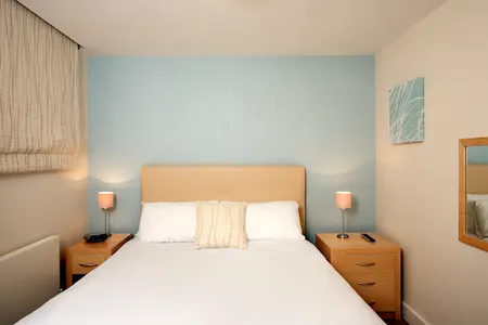 Bedroom at Lamb Conduit Street Apartments