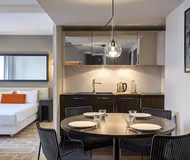 Dining space at Hipark  Nice