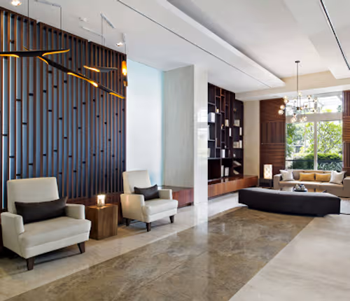 Stunning living area in Somerset Berlian Jakarta