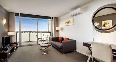 Stunning living area in Quest Caroline Springs