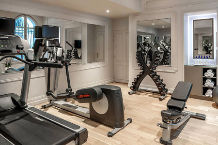 Gym at 2 bedroom apartment