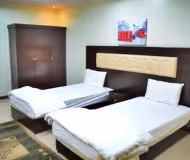 Bedroom at Ibn Taymeeyah Road Serviced Apartment