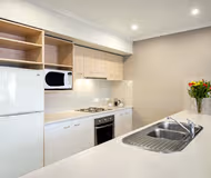 Spacious living area at Quest Wagga Wagga