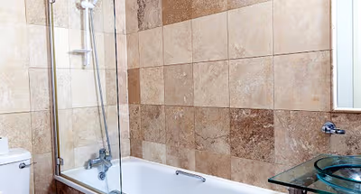 Bathroom at Old Street apartment