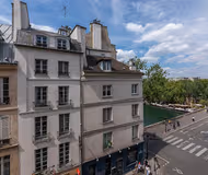 VIEWS OF THE SEINE FROM QUAI D'ANJOU