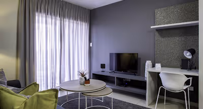 living space at Muswell Street Apartments