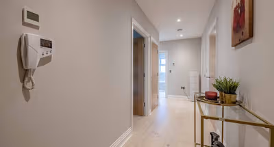 Entrance of 2 bedroom apartment