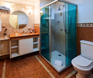 Bathroom at Av. Luanda Sul em frente Sreet Apartment