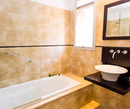 Living area at Dique Madero
