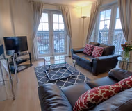 Living area at Central Walk