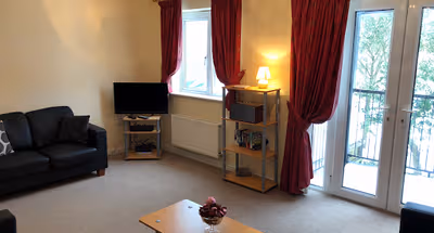 Living room at Clement Drive, Sugar Way