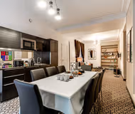 Dining space at OPERA SERVICED APARTMENT