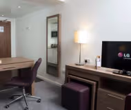 Spacious living area at Martineau Place Birmingham