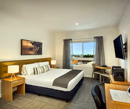 Stunning living area in Quest Townsville on Eyre