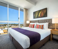 Stunning living area in Quest Mackay on Gordon