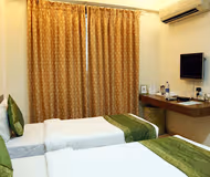 Bright living area at Bandra Apartments, Mumbai