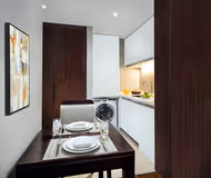 Dining space at Ascott TEDA MSD Tianjin