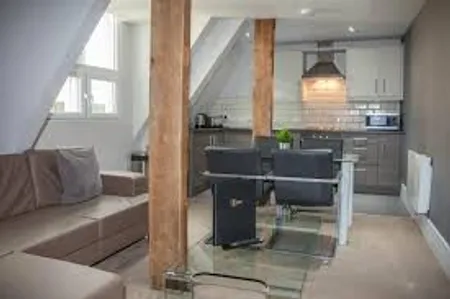 Living area - 2 bed apartment