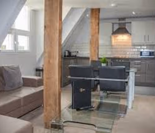 Living area - 2 bed apartment