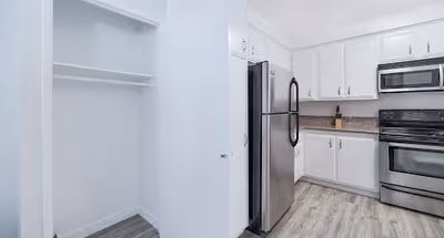 Living area - 1 bed apartment