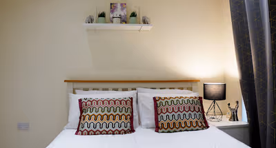 Bedroom at 216 CR