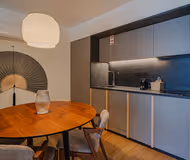 Fully equipped kitchen at Corporate Housing Campanhã 10