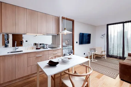 Living area at Málaga