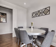 Dining space at City Reach Serviced Apartments by MySquare
