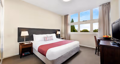 Stunning living area in Quest Ballarat
