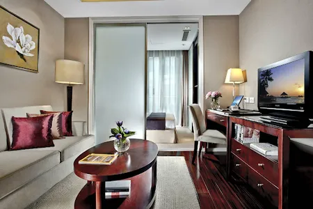 living space at Somerset Emerald City Suzhou