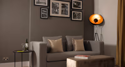 Living area at Nevern Place by Supercity Aparthotels