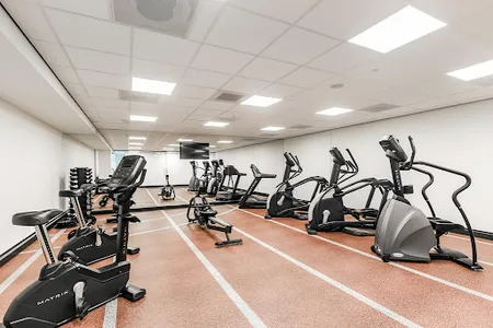 Gym at 2 bedroom apartment