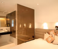 Bedroom at Gerechtigkeitsgasse Serviced Apartment