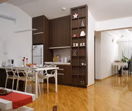 Spacious living area at Ive Milutinovića Apartments