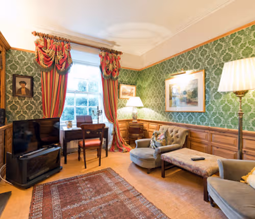 Living room at Ballsbridge apartment
