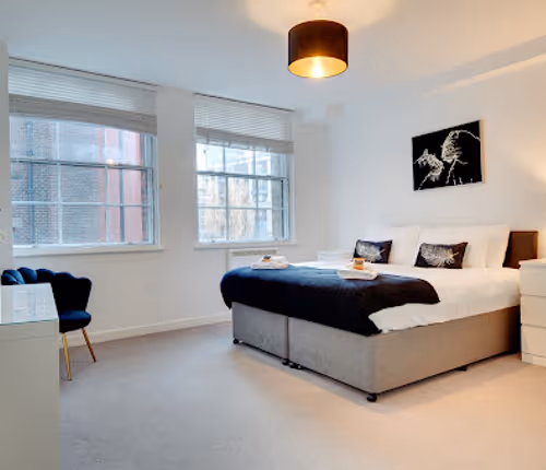 Bedroom at Charlton's Bonds, Waterloo Street City Centre Apartment