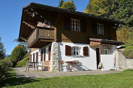 19th Century Sun Drenched Chalet With View of Hornberg