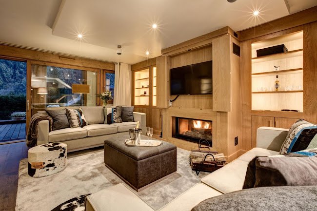 An Elevated Chalet With Serene Views of the Mont Blanc