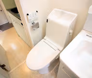 Simplistic living area in Isogo Apartments