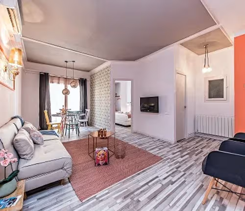 Living room - 2 bed apartment