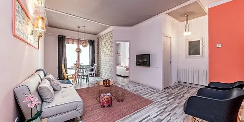 Living room - 2 bed apartment